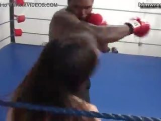 Gara male boks beast vs kiçijek ak young female ryona