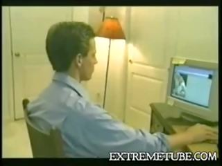 TS anal xxx video in office
