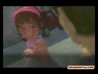 3d animated renteng and hard poked by kampung bilingüe