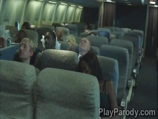 2 oversexed stewardesses wissen wie bis bitte die passengers