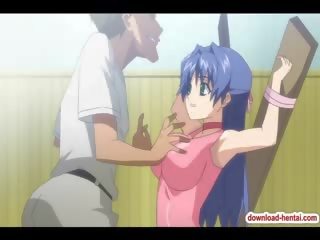 Attractive hentai seductress fica first-rate gangbanged