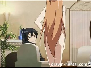 Sword アート エロアニメ - asuna 遊ぶ モード
